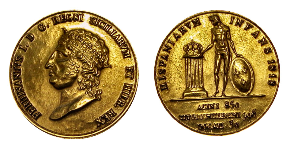 30 Ducati d’oro 1818 – Sec. XIX
