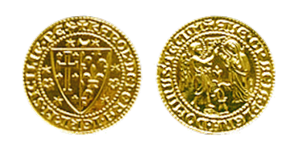 Saluto (Carlino d’oro)1278 – Sec. XIII