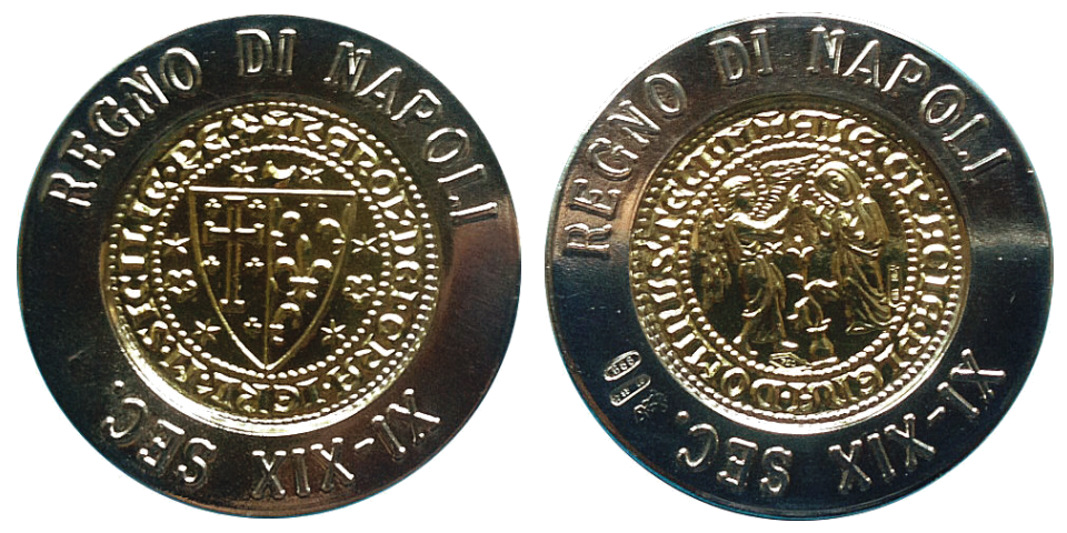 Medaglia Regno di Napoli “Gli Angioini”
